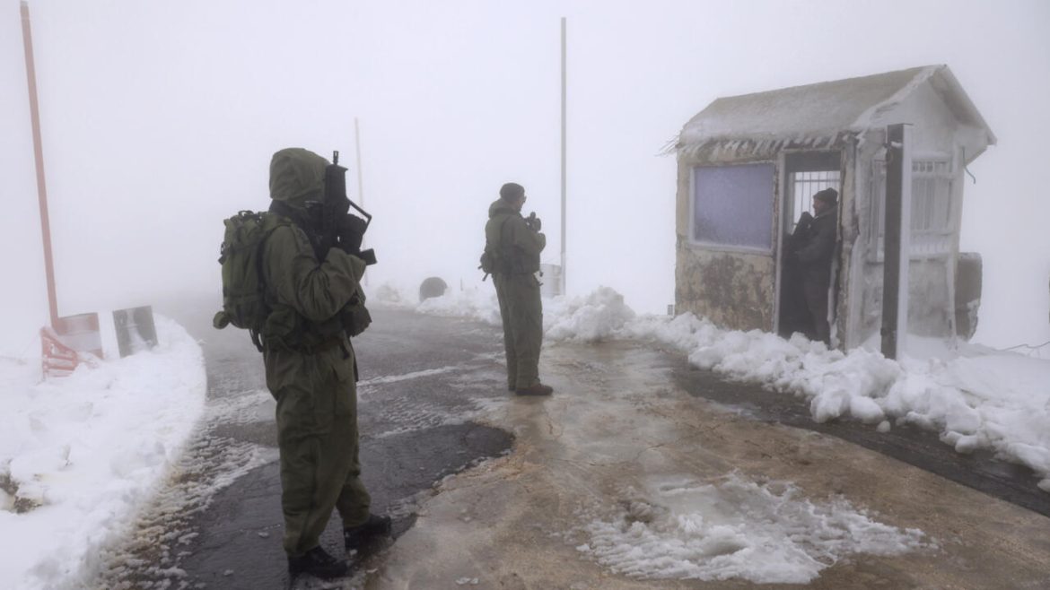 Netanyahu holds security briefing atop strategic Syrian peak