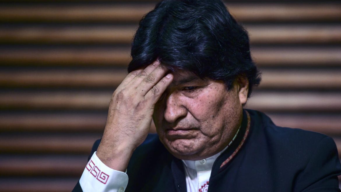 Bolivia's Morales slams 'brutal judicial war' after warrant issued