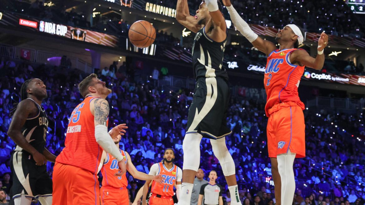 Giannis stars as Bucks beat Thunder to win NBA Cup