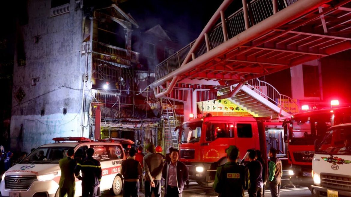 Hanoi karaoke bar fire kills 11, arson suspected