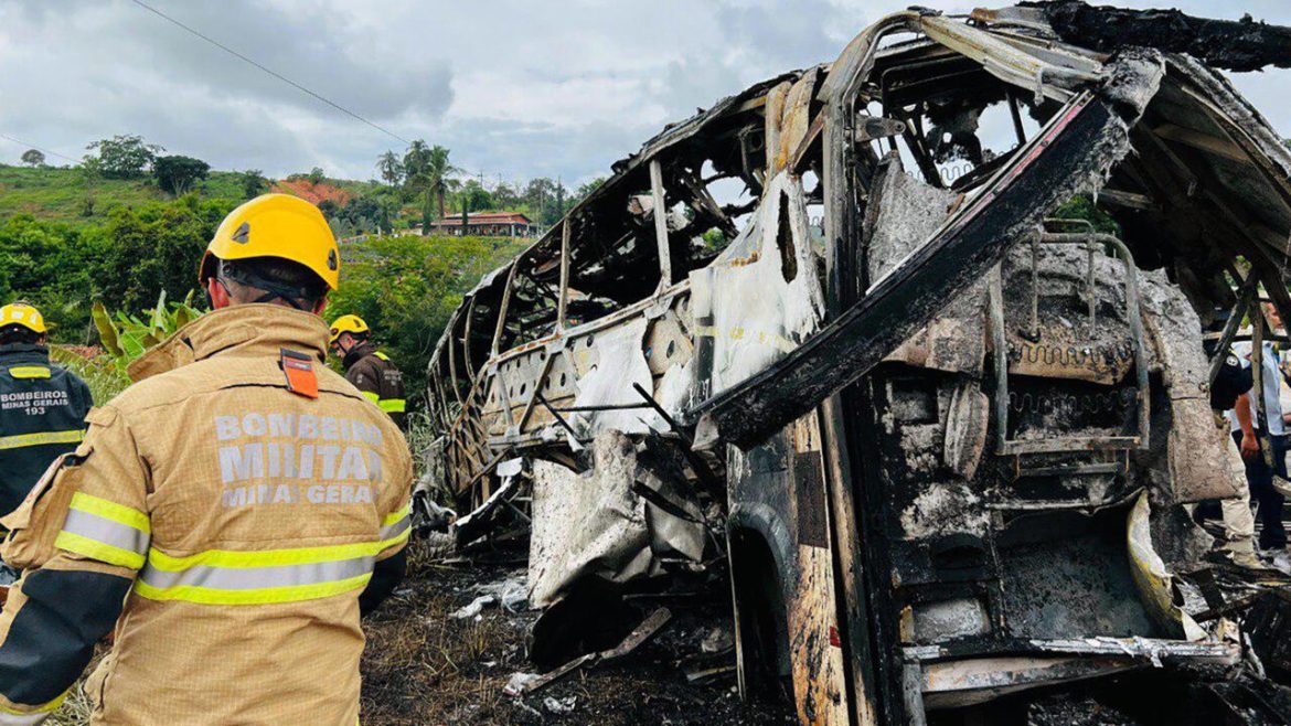 Death toll in Brazil bus crash rises to 41