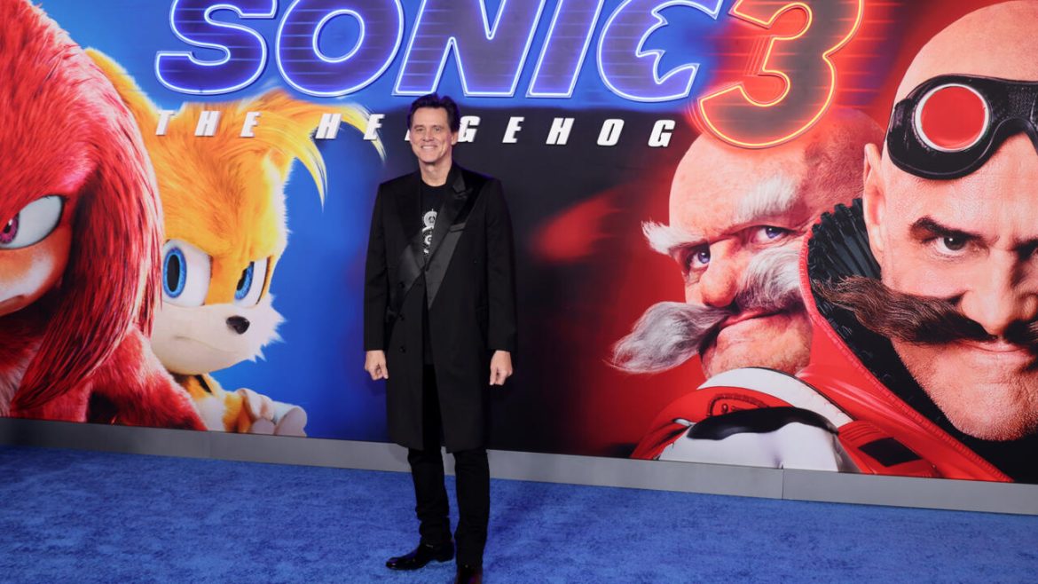 'Sonic 3' zips to top of N.America box office