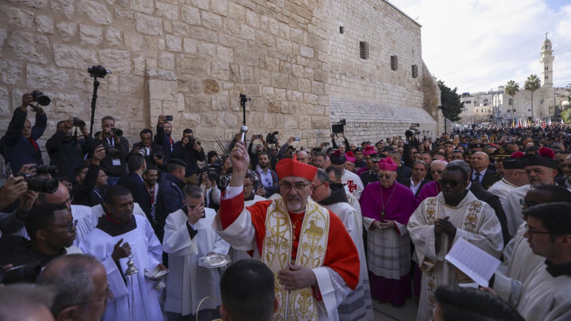 Bethlehem marks sombre Christmas under shadow of war