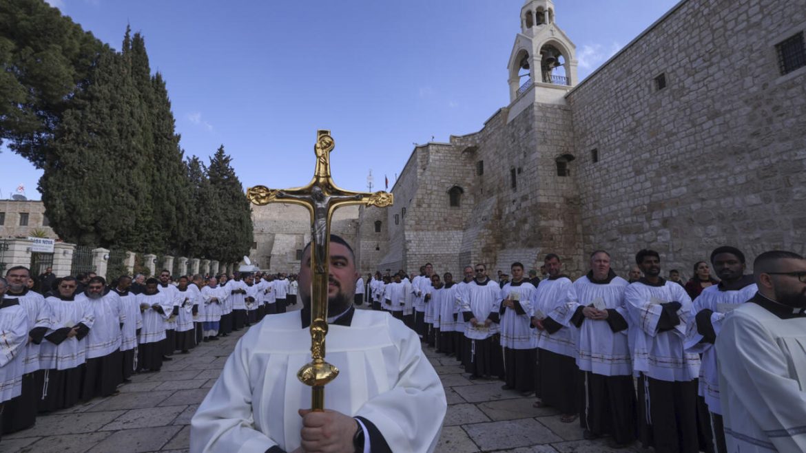 Sombre Christmas in Bethlehem an 'escape' from war for Palestinians