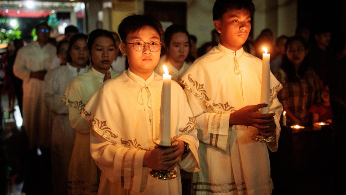 Catholics hold muted Christmas mass in Indonesia's Sharia stronghold