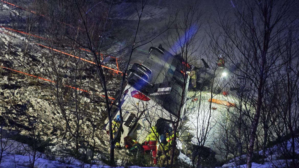 Three dead, four injured in Norway bus accident