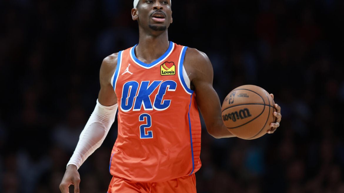 Thunder NBA win streak at nine as Shai ties career high with 45