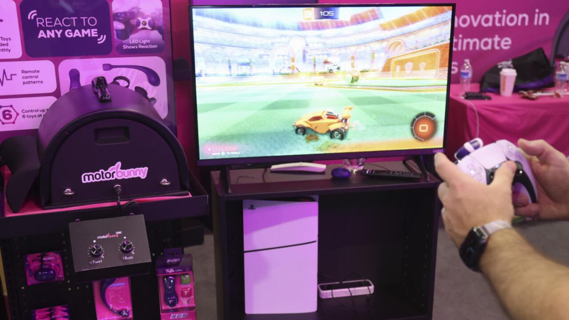 Video game play gets frisky at CES gadget gala