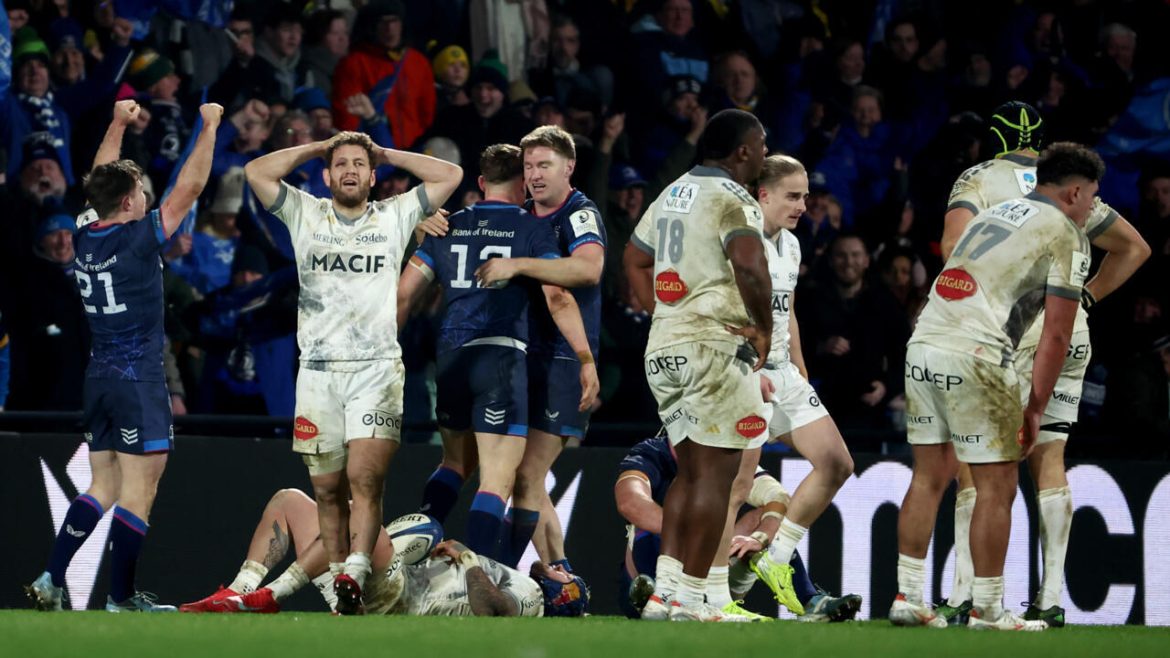 Leinster edge La Rochelle in Champions Cup thriller