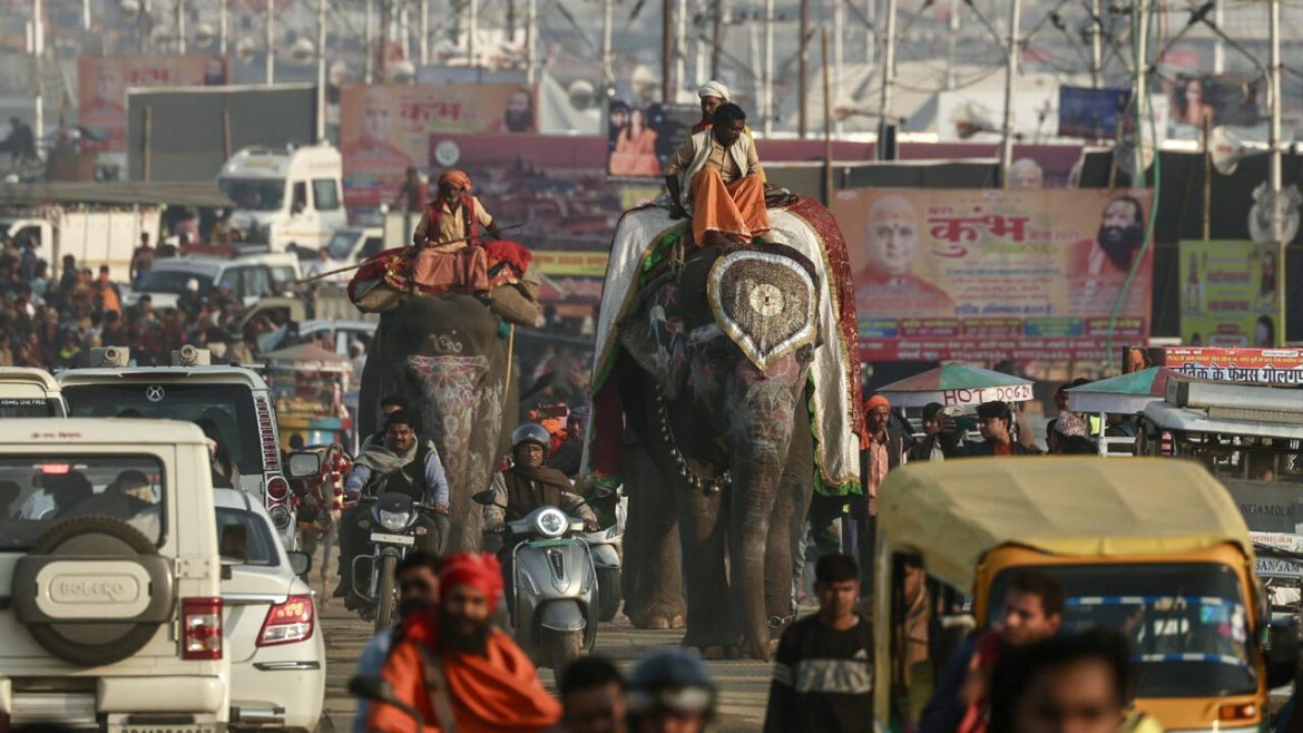 India opens giant Hindu festival for 400 million pilgrims