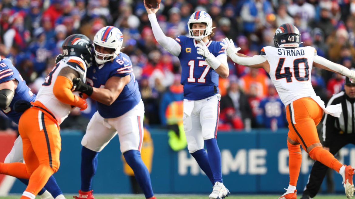 Bills trample Broncos, Eagles beat Packers in NFL playoffs