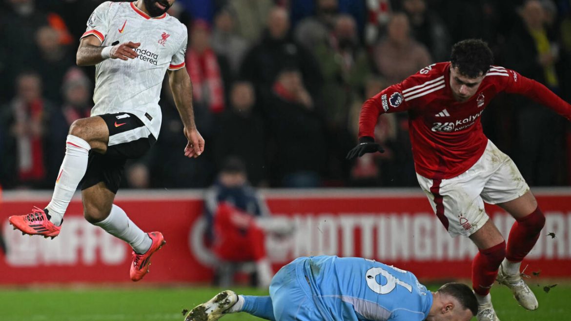 Liverpool frustrated by Forest, Man City blow late lead at Brentford